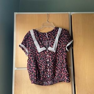 Free People floral top